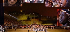 Historic Edinburgh Castle.